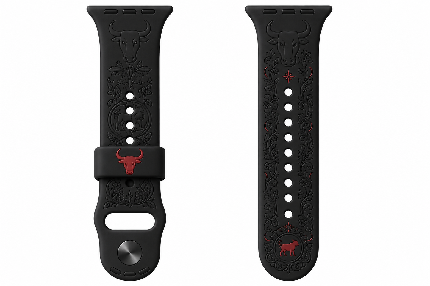 Spain Flag | Deep-Engraved Band for Apple Watch
