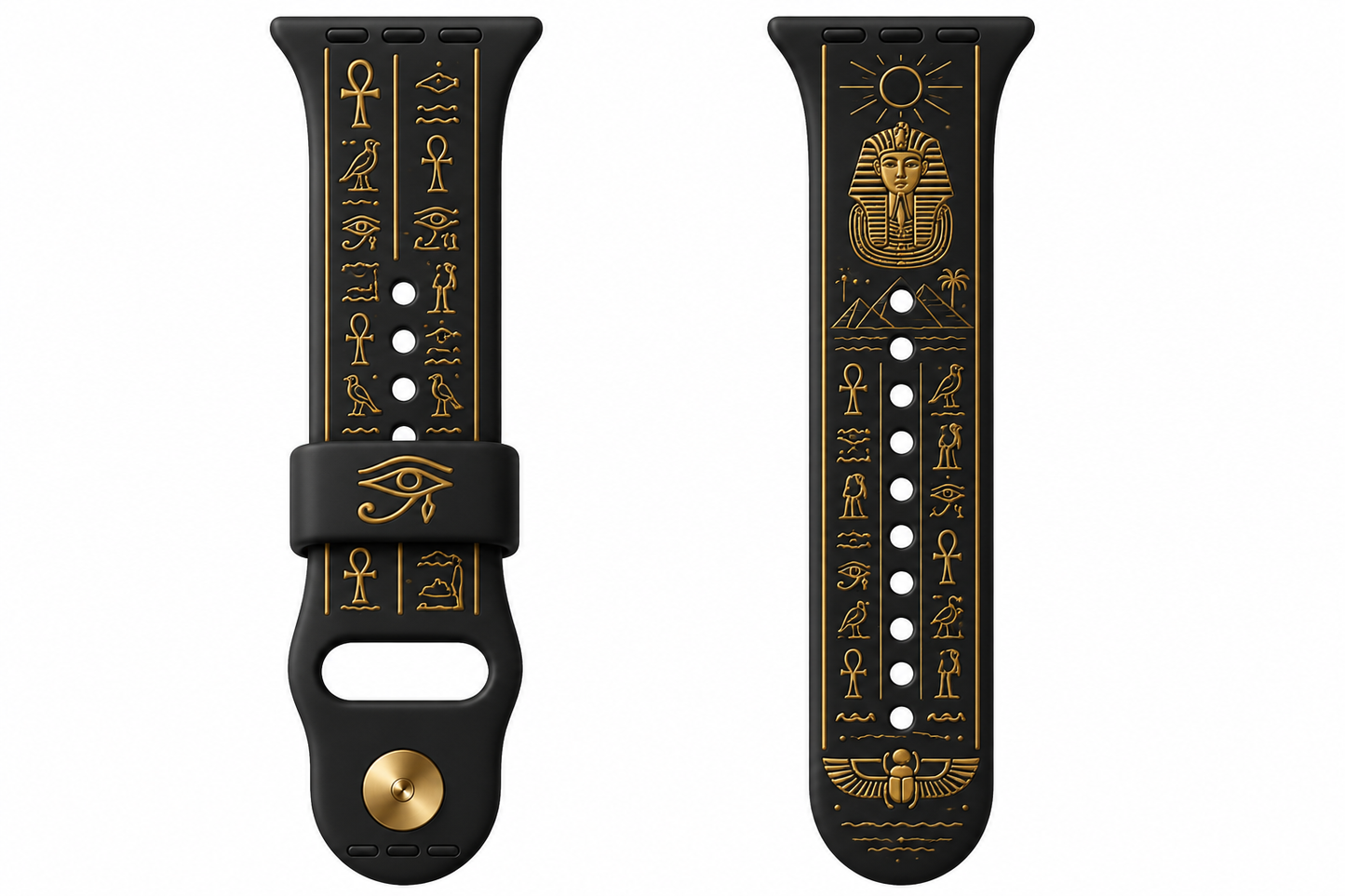 Egypt Flag | Deep-Engraved Band for Apple Watch